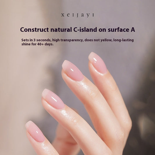 White Jar Construction Base Gel Shaping Reinforcement Construction Manicure Polish Gel