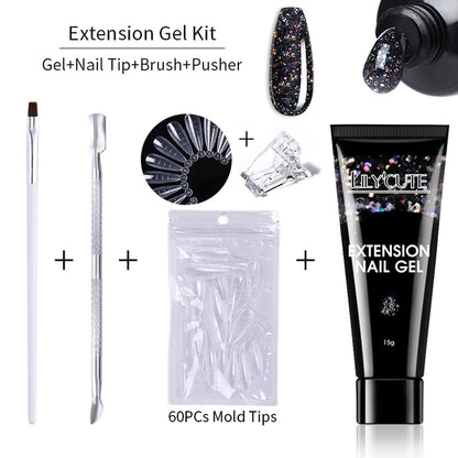 Kit d'extension d'ongle de 15 ml