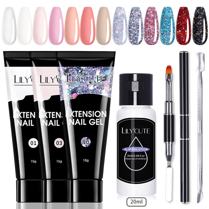 Kit d'extension d'ongle de 15 ml