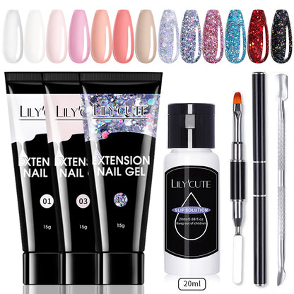 Kit d'extension d'ongle de 15 ml