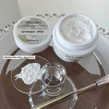 White Jar Construction Base Gel Shaping Reinforcement Construction Manicure Polish Gel