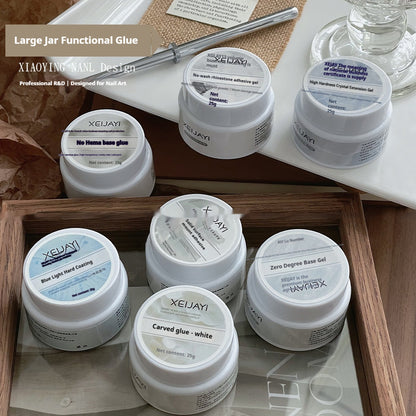 White Jar Construction Base Gel Shaping Reinforcement Construction Manicure Polish Gel