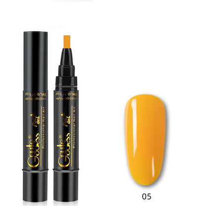 3 In 1 Nail Glue Pen  One-step Glue Phototherapy Plastic Nail Magnet Pen French Water Ripple Cat Eye Strong Magnet Pen DIY Manicure Tool Pen