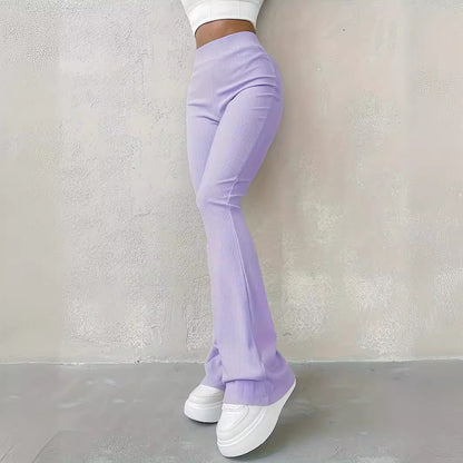 Leggings côtelés décontractés