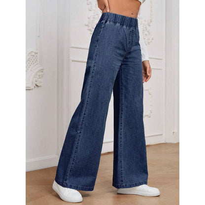 Jeans à jambes larges hétérosexuels mode hétérosexuelle pantalon de style de rue confortable pour femmes