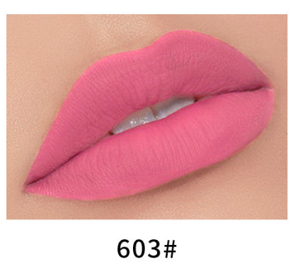 Matte No Stain On Cup Non-fading Lip Lacquer Matte Liquid Lipstick